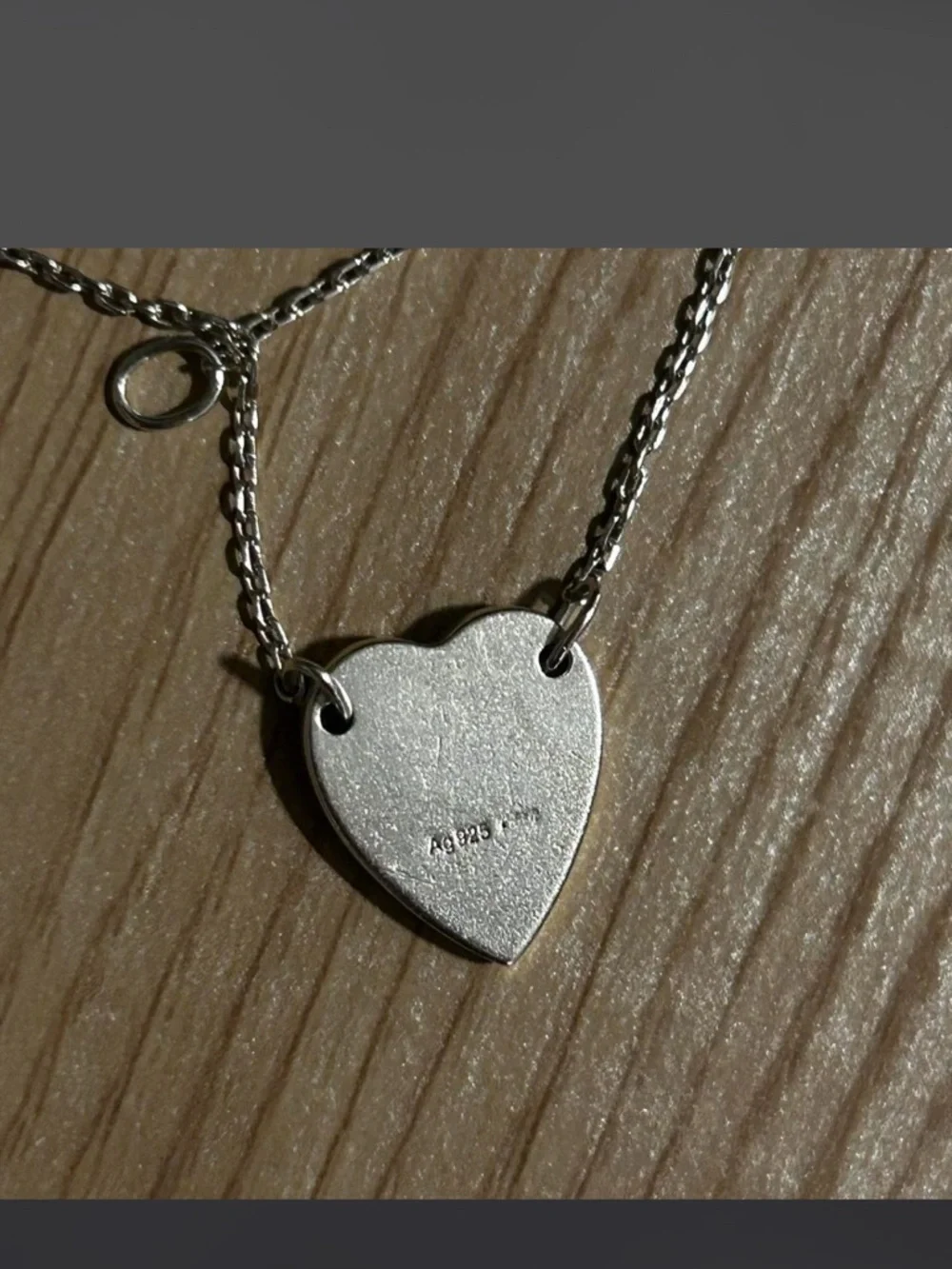 Gucci Silver Heart Tag Bracelet in Shiny Silver - Picture 4 of 8